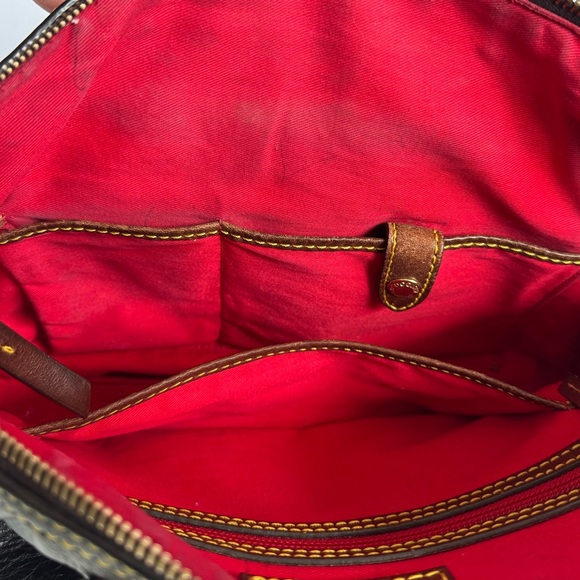 Dooney & Bourke Black Leather Satchel - Picture 9 of 9